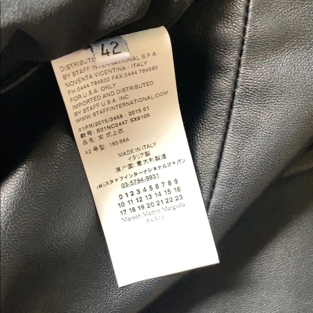 MAISON MARTIN MARGIELA Black Strap Leather Tank Top 4 - Picture 13 of 15